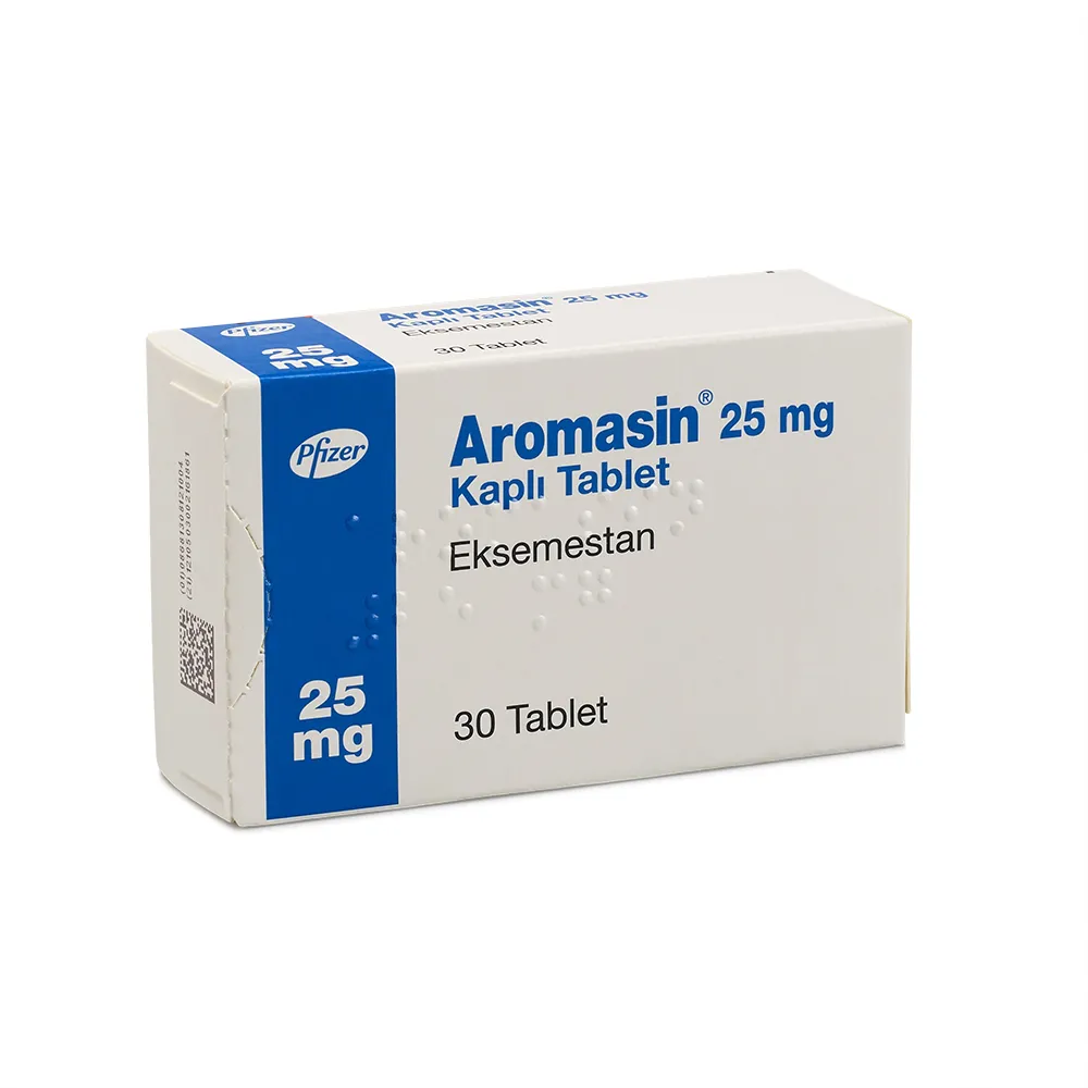 3851d3.webp خرید قرص آروماسین 25mg(آرومازین AROMASIN Tablet 25 mg) فایزر | کاربرد، نحوه مصرف و عوارض جانبی و خرید انلاین - Image 1